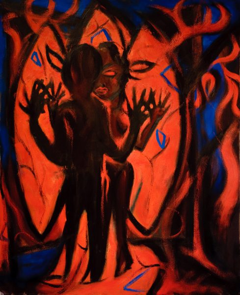 animal - 100 cm x 81 cm - acrylique sur toile