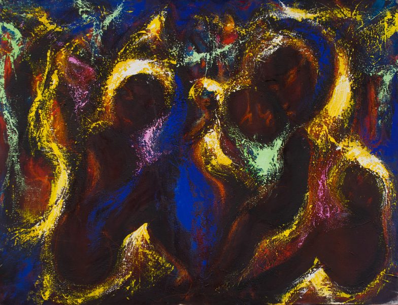 biphasé -  126 cm x 97 cm - acrylique sur toile