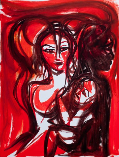 dépossession - 130 cm x 97 cm - huile sur toile