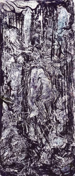 donjon - eau forte - 27x38cm - 150€