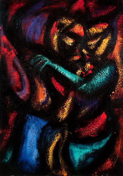 drôles d'oiseaux - acrylique sur toile