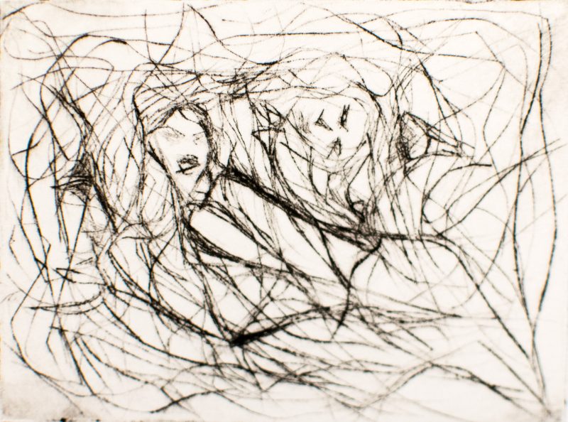 élévation - 15 x 20 - pointe sèche