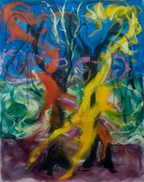 furies - 114 cm x 137 cm -  acrylique sur toile