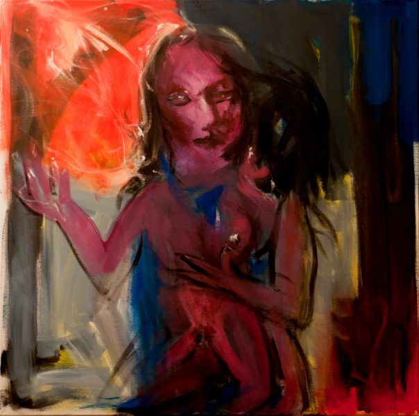 l'un est l'autre - 60 cm x 60 cm - huile sur toile