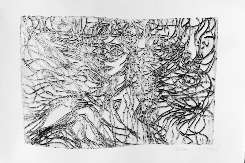 mlle Marine - 29 x 38 cm - eau forte - 150€