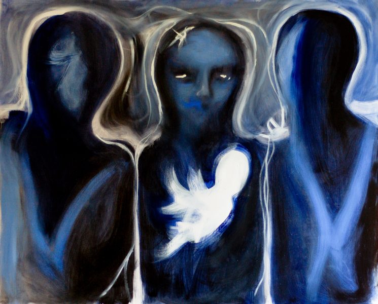 naissante fantôme - 81 cm x 100 cm