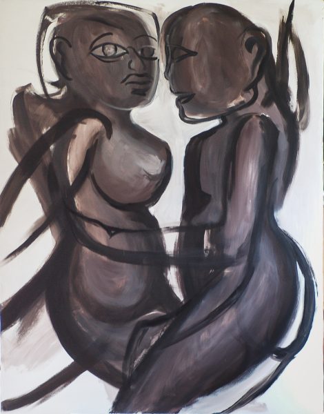 nanges - 130x97 cm - acrylique sur toile