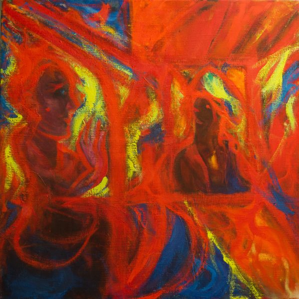 natives - 80x80 cm -  acrylique sur toile