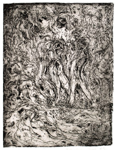 Noués - 43 x 33 cm - gravure