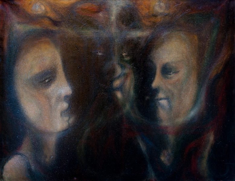 shyr & khyr - 146 cm x 114 cm - huile sur toile