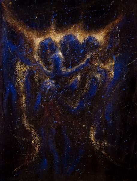 songe - 36 cm x 48 cm - acrylique