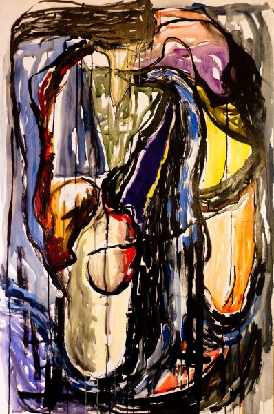 110 cm x 75 cm - acrylique sur papier
