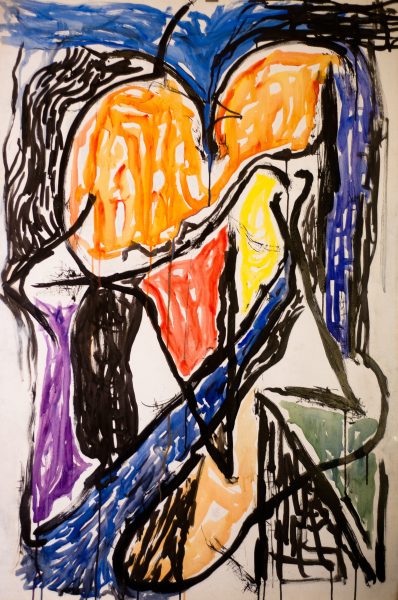 110 cm x 75 cm - acrylique sur papier