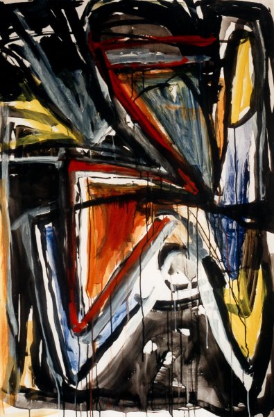 prière de chambre - 75 cm x 110 cm - acrylique sur toile