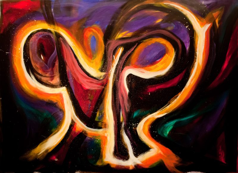 débourgeonne - acryllique sur bois